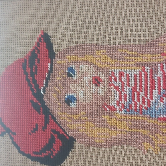 Vintage Embroidered Artwork - Picture 2 of 6